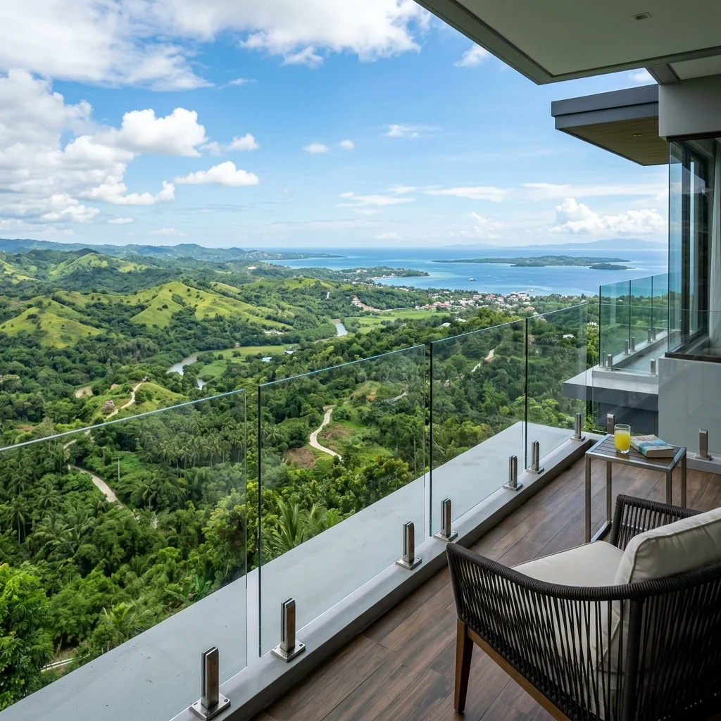 Premium Frameless Balcony Railings