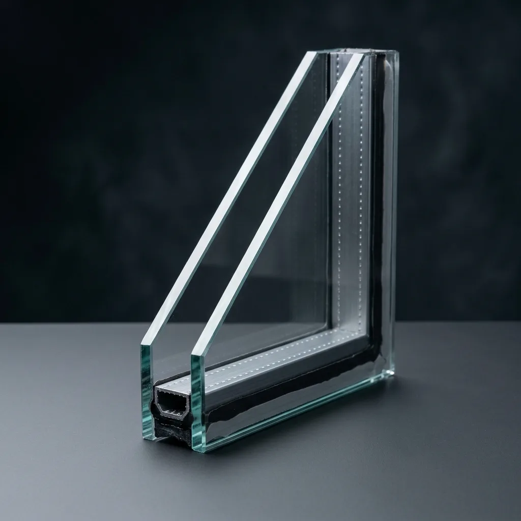Double-glazed window unit that prevents condensation