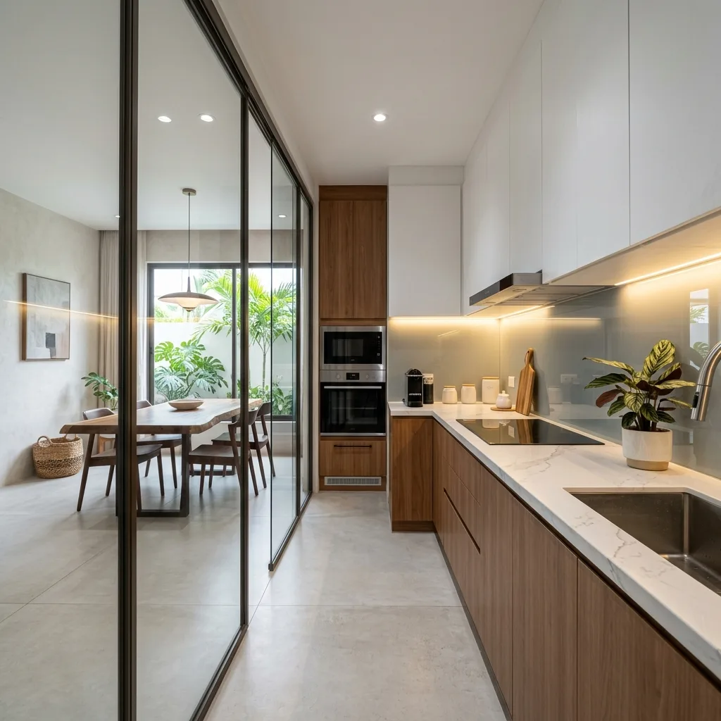 Glass Kitchen Backsplash — Cost, Colors & Installation