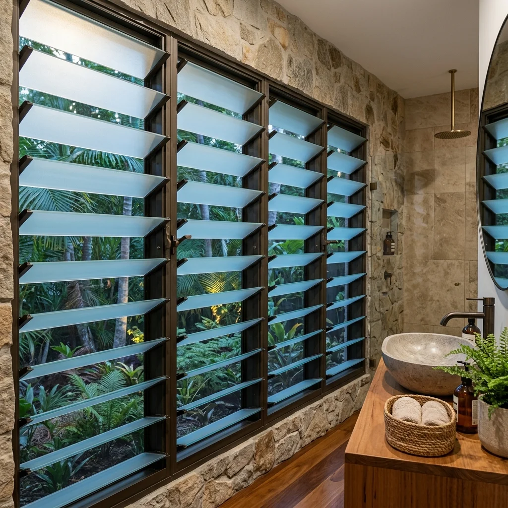 Modern Louver Windows